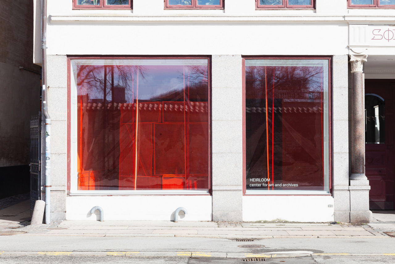 Identity and website for HEIRLOOM – center for art and archives. Photo by Kevin Malcolm